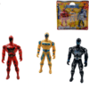 BONECO HEROIS 3PÇS 271