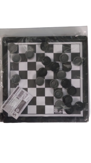 JOGO DE DAMA PLASTICA 1341