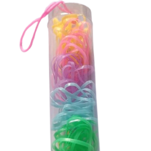 ELASTICO DE SILICONE TUBINHO DUZIA 3914