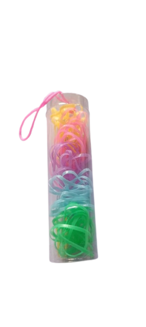 ELASTICO DE SILICONE TUBINHO DUZIA 3914