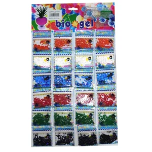 BOLINHA DE GEL 24 PÇS CARTELA 1475