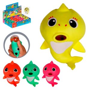 BRINQUEDO SENSORIAL DE APERTAR TUBARAO 8131